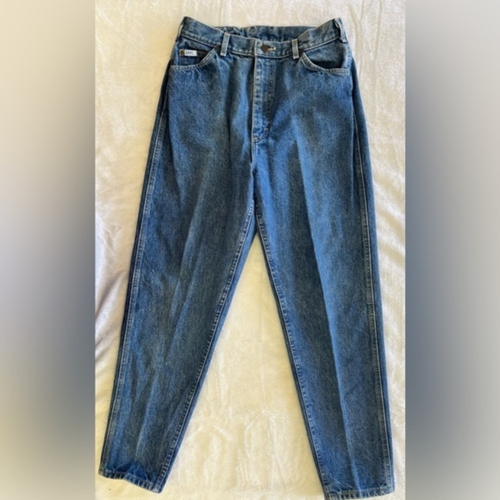 Vintage Lee High Waisted Stonewashed Tapered Jeans Sz‎ 13 EVC